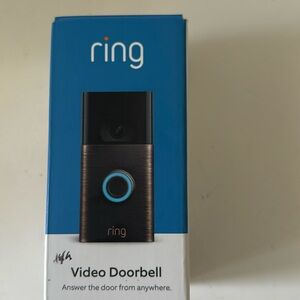 Never opened Video Ring Doorbell . Wireless